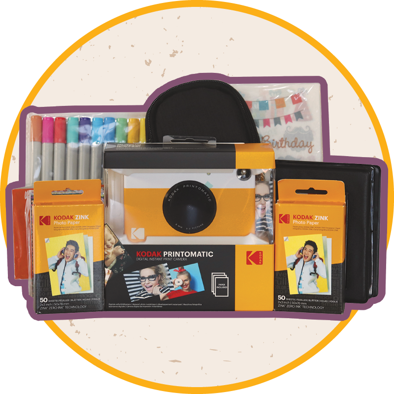 Instant Print Camera Bundle