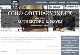 R. B. Hayes Ohio Obituary Index