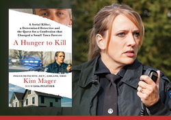 Kim Mager and book cover