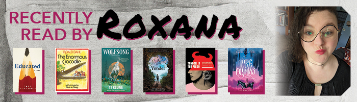 Roxana photo and book covers