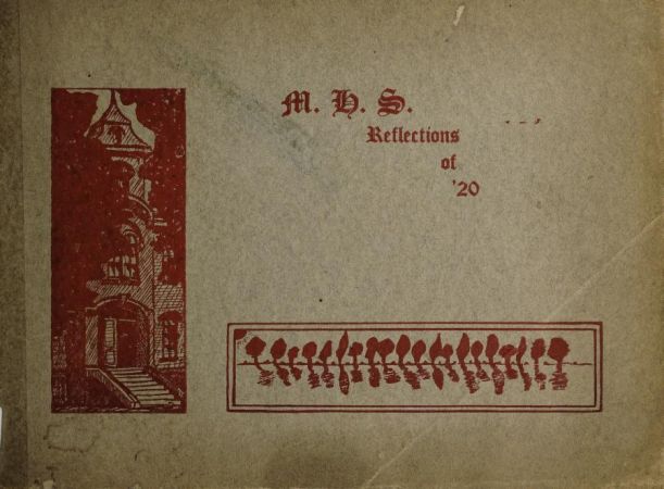 1920 yearbook cover