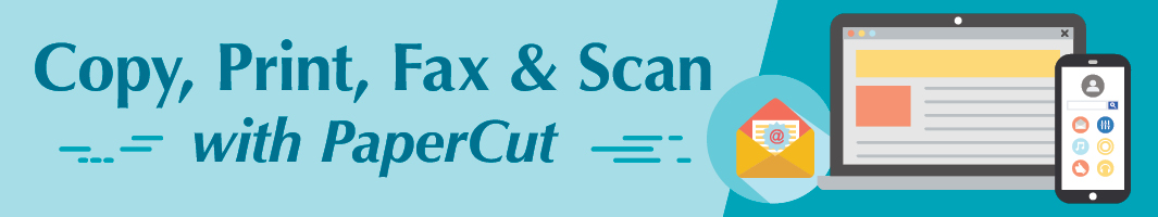 copy, print, fax and scan with PaperCut