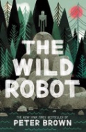 book cover for The Wild Robot 