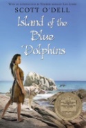 book cover for Island of the Blue Dolphins